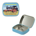 Empty Small Light Blue Mint Tin